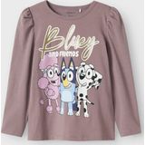 Bluey - Top - Lange Mouwen - Jersey - Regular Fit - Glitter Detail