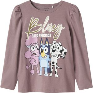 Bluey - Top - Lange Mouwen - Jersey - Regular Fit - Glitter Detail