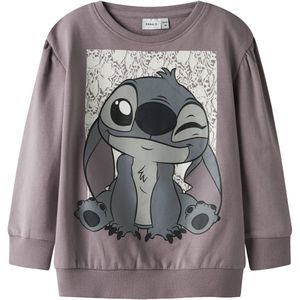 NAME IT - NMFARINA STITCH - Sweatshirt - Bruin - Meisjes