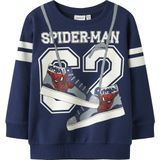 NAME IT Nmmadam Spider Nreg Sweat Bru Mar, Blueprint, 98