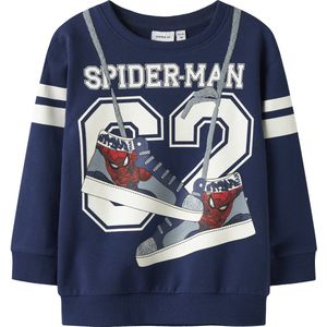 NAME IT Nmmadam Spider Nreg Sweat Bru Mar, Blueprint, 98
