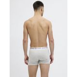 JACK & JONES - SENSE - Boxershorts - Navy / Lichtgrijs / Rood / Wit - 3 Pack