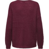 JDY - Gebreide Pullover - V-Hals - Lange Mouwen