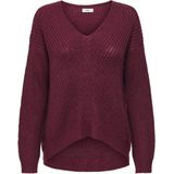 JDY - Gebreide Pullover - V-Hals - Lange Mouwen
