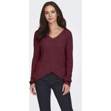 JDY - Gebreide Pullover - V-Hals - Lange Mouwen