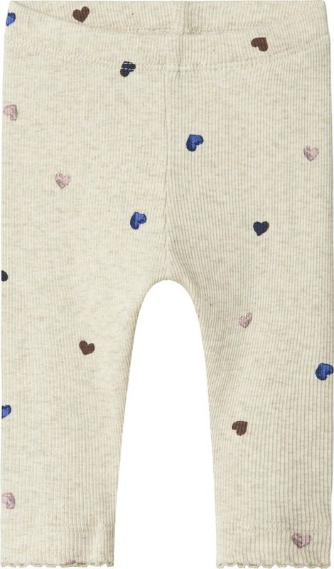 Biologisch Katoen - Legging - Ribgebreid - All-over print - Regular fit