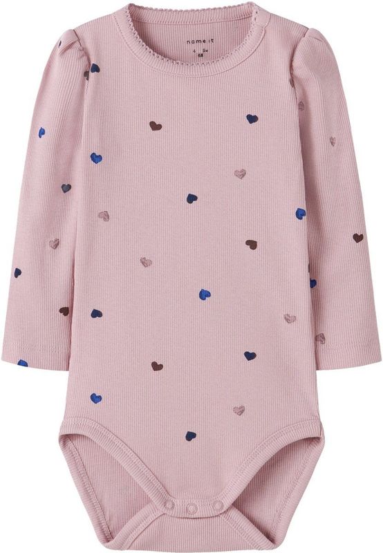 NAME IT - Romper - Katoen - Lange Mouwen - Ronde Hals