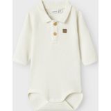 NAME IT - Romper - Katoen - Lange Mouwen - Polo Kraag