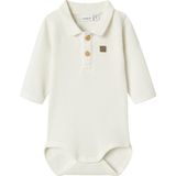 NAME IT - Romper - Katoen - Lange Mouwen - Polo Kraag