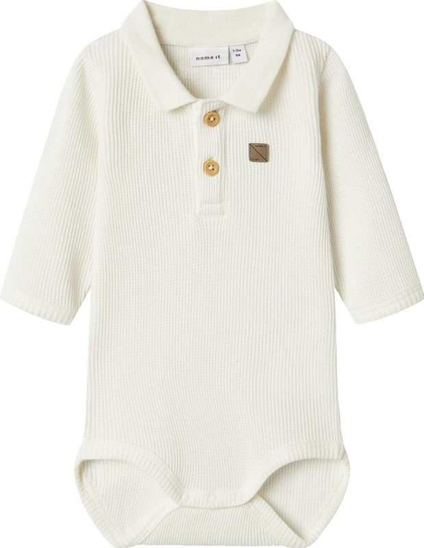NAME IT - Romper - Katoen - Lange Mouwen - Polo Kraag