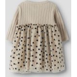 Tule Jurk - Jersey - Lange Mouwen - Regular Fit