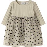 Tule Jurk - Jersey - Lange Mouwen - Regular Fit