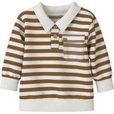 NAME IT - Sweater - Zacht Sweatmateriaal - Met Polokraag - Voor Baby's