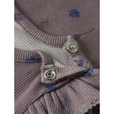 NAME IT BABY - Romper - Paars - Lange Mouwen - Ronde Hals