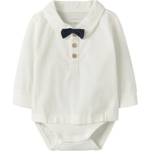 Polo - Romper - Jersey - Lange Mouwen - Knoopsluiting - Zacht en Rekbaar