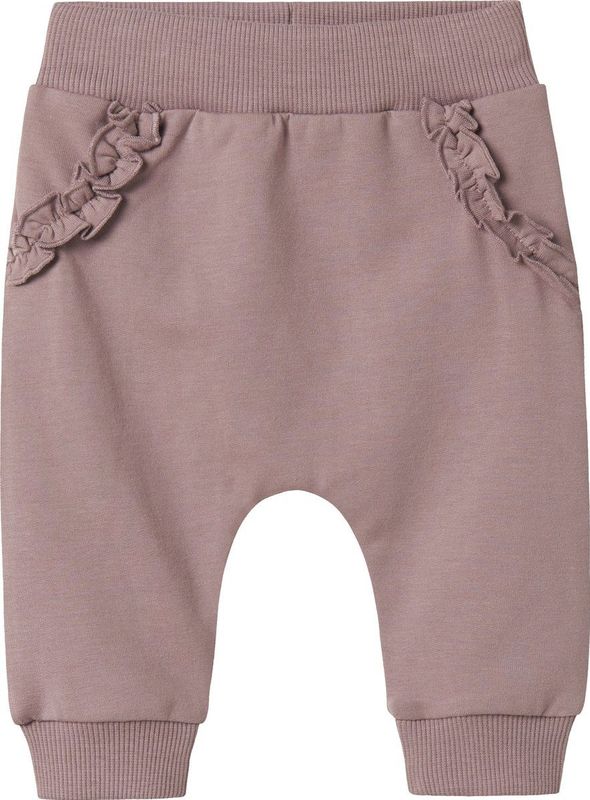 Name it - Baby Broek - Effen Kleur - Losse Pasvorm - Verstelbare Boord