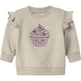 Name It - Nilda Sweatshirt - Peyote Melange - Baby