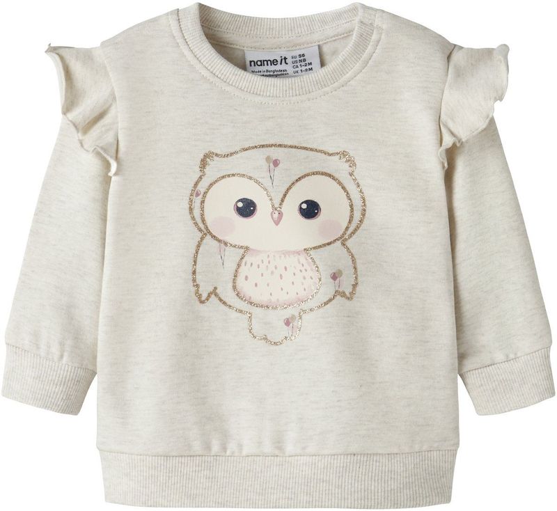 Name It - Nilda Sweatshirt - Peyote Melange - Baby