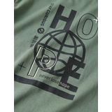 Name It - NKMOBAY LS NREG TOP PB - Shirt met Lange Mouwen - Laurel Wreath - Regular Fit