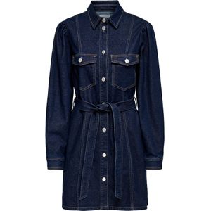 Onlketty - Midi-jurk - Denim - Lange Mouwen - Regular Fit