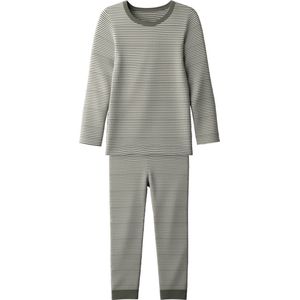 Print Pyjama - Lange Mouwen - Pyjamaset - Ribgebreid - Zacht en Comfortabel