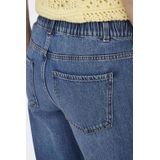 Jeans - Mid Waist Wide Leg Fit - Comfortabele Wijde Pijpen