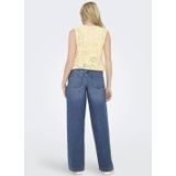 Jeans - Mid Waist Wide Leg Fit - Comfortabele Wijde Pijpen
