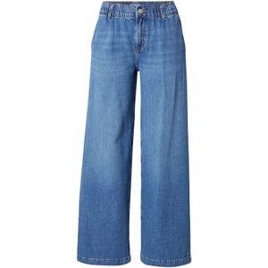 Jeans - Mid Waist Wide Leg Fit - Comfortabele Wijde Pijpen