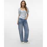 Vmbella - Top - Korte Mouwen - Vierkante Hals - Regular Fit