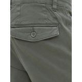 Jack en Jones - Lange Broek - Donkergroen - Katoen/Elastaan