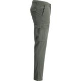 Jack en Jones - Lange Broek - Donkergroen - Katoen/Elastaan