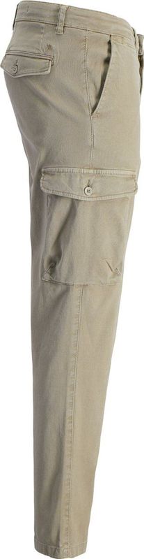 Jack en Jones - Lange Broek - Zandkleur - Katoenmix