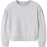 Sweatshirt - Glitterprint - Ronde Hals - Lange Mouwen - Relaxed Fit