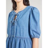 onlclara - Korte Jurk - Denim - Regular Fit - O-hals - 3/4 Mouwen
