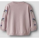 Biologisch Katoen - Gebreid Vest - Ronde Hals - Lange Mouwen - Regular Fit