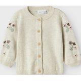 Name It - Nussy Knit Vest - Peyote Melange - Fijngebreid Vestje