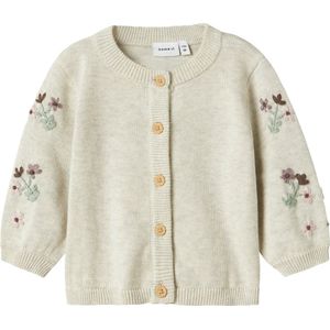 Name It - Nussy Knit Vest - Peyote Melange - Fijngebreid Vestje