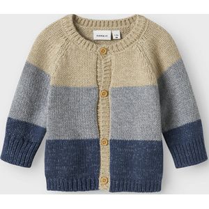 Gebreide Cardigan - Regular Fit - Lange Mouwen - Ronde Hals