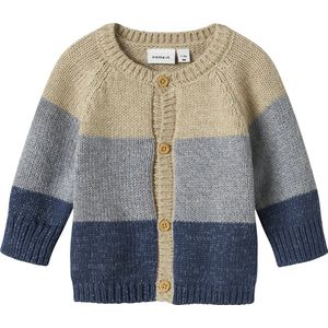 Gebreide Cardigan - Regular Fit - Lange Mouwen - Ronde Hals