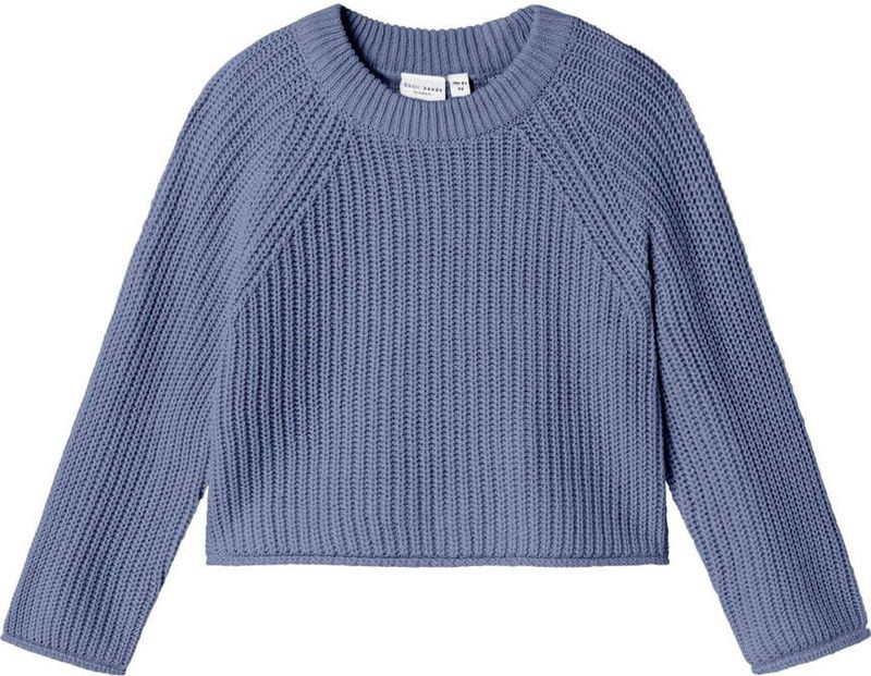 NAME IT - Trui - Katoen en Acryl - Lange Mouwen - Ronde Hals