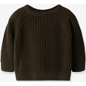 NAME IT - NKMVOLLY - Gebreide Trui - Chocoladebruin