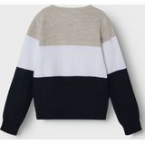 Name It - NKMVOHAN LS KNIT - Trui - Island Fossil - Lange Mouwen - 100% Katoen