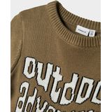 NAME IT - NKMOTTO LS KNIT BOX - Gebreide Pullover - Jongens