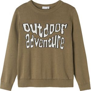 NAME IT - NKMOTTO LS KNIT BOX - Gebreide Pullover - Jongens
