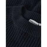 NAME IT - NKFVENJA - Trui - Nachtblauw - Raglanmouwen - Losse Pasvorm