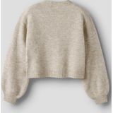 Gebreide Cardigan - Regular Fit - V-hals - Lange Mouwen - Pluizig Gebreid