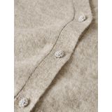 Gebreide Cardigan - Regular Fit - V-hals - Lange Mouwen - Knoopsluiting