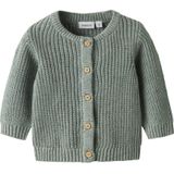 NAME IT - Vest - Katoen en Polyester - Met Lange Mouwen - Ronde Hals