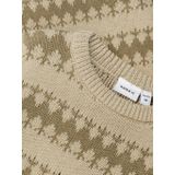 Gebreide Trui - Lange Mouwen - Jacquard