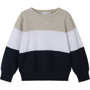 Gebreide Trui - Regular Fit - Lange Mouwen - Ronde Hals